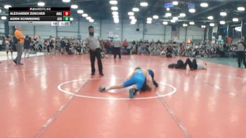 130 lbs Round 5 - 4:00pm Saturday - Alexander Zurcher, America Elite vs Aiden Schmeding, All I See Is Gold
