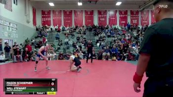 157 lbs 3rd Place Match - Mason Schoepner, Grand Valley vs Will Stewart, Fruita Monument