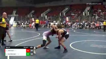108 lbs Finals (8 Team) - Landon Johnson, Impact Wrestling Black vs Logan Carstensen, Funky Monkeys