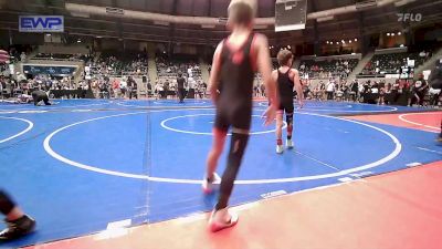 58 lbs Quarterfinal - Ronix Wright, Powerhouse Wrestling Club vs Chance Peters, Claremore Wrestling Club