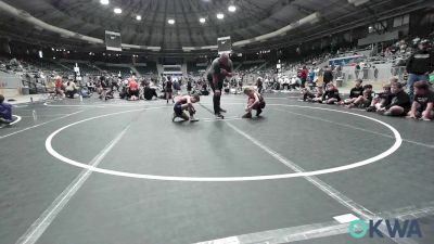 55 lbs Quarterfinal - Kya Kincannon, Team Nomad vs Easton Williams, TTWC Blue