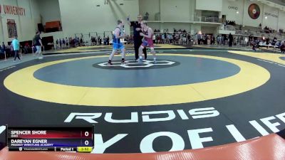 126 lbs 1st Place Match - Spencer Shore, Ohio vs Dareyan Egner, Prodigy Wrestling Academy