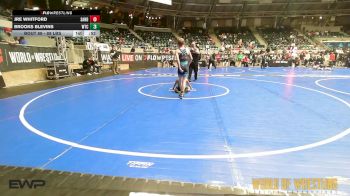 88 lbs 5th Place - Jre Whitford, Sanderson Wrestling Academy vs Brooks Blevins, WTC