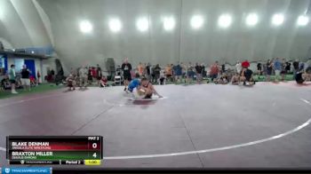 141 lbs Cons. Round 2 - Braxton Miller, Dekalb Barons vs Blake Denman, Angola Elite Wrestling