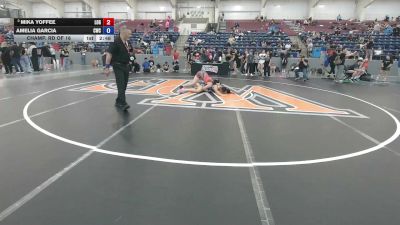 135 lbs Champ. Rd Of 16 - Mika Yoffee, Legends Of Gold vs Amelia Garcia, Cornerstone Wrestling Club