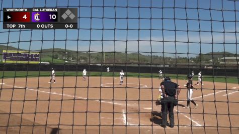 Replay: Whitworth vs Cal Lutheran | Mar 23 @ 12 PM