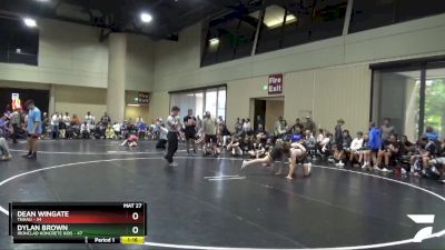 170 lbs Placement (16 Team) - Dean Wingate, TNAAU vs Dylan Brown, Ironclad Koncrete Kids