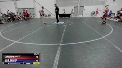 113 lbs Round 1 (8 Team) - Cameron Sontz, New Jersey vs Jake Glaser, North Dakota