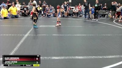 48 lbs Round 4 (8 Team) - James Irvine, PA Alliance vs Alex Herndon, Terps Northeast ES