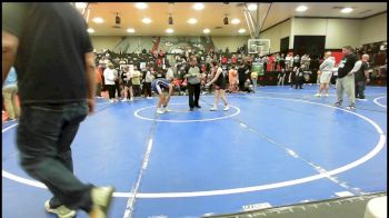 126 lbs Consi Of 4 - Londyn Fewell, Coweta vs Kaylee Sarmiento, Tulsa Hale