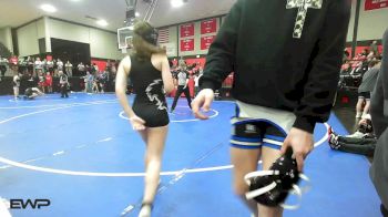 102 lbs Semifinal - Madison Woodward, McAlester vs Priscilla Mansell, Mannford