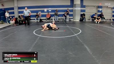 72 lbs Round 3 (8 Team) - Zach Silverstein, Buxton vs William Diksa, MD Maniacs