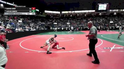 102 lbs Champ. Round 2 - Lucas Smith, ELR1 vs Davis Lenz, FSJ3