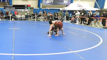 149 lbs Cons. Semi - Ty Stewart, Springfield vs Jared Spahn, Johnson & Wales (ri)