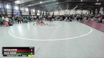 80 lbs Quarterfinal - Brock Zesiger, Sanderson Wrestling Academy vs Keaton Hardee, Ravage Wrestling Club