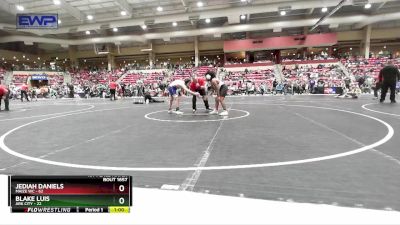 110 lbs 1st Place Match - Jediah Daniels, Maize WC vs Blake Luis, Ark City
