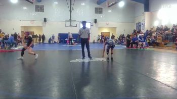 Girls 114 lbs Quarterfinal - Ava Ayers, Ocean Springs Women vs Mariyah Stewart, St. Martin High School Girls