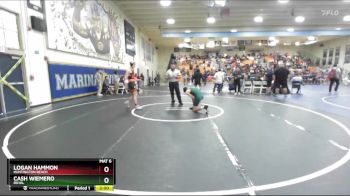 138 lbs Champ. Round 1 - Logan Hammon, Huntington Beach vs Cash Wiemero, Royal