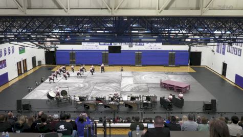 Whiteland HS "Whiteland IN" at 2025 WGI Perc Indianapolis Regional