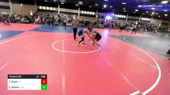 182 lbs Round Of 32 - Jayden Bush, SF Tigers vs Gavin Brown, Akron Wrestling