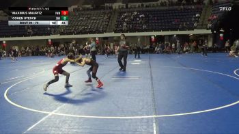 70 lbs Cons. Semi - Cohen Utesch, Siouxland Wrestling Academy vs Maximus Mauritz, Pursuit Wrestling Minnesota