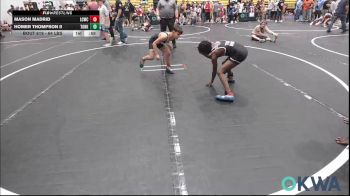 64 lbs Round Of 16 - Mason Madrid, Lincoln Christian vs Homer Thompson II, Team Of Hard Knox