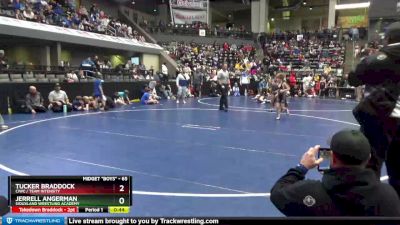 65 lbs Champ. Round 2 - Tucker Braddock, CIWC / Team Intensity vs Jerrell Angerman, Siouxland Wrestling Academy