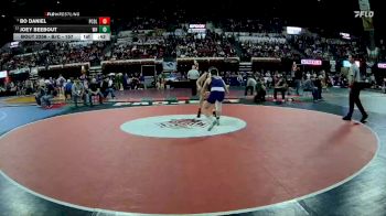 Cons. Round 2 - Bo Daniel, Powell Co. (Deer Lodge) vs Joey Beebout, Whitehall/Harrison