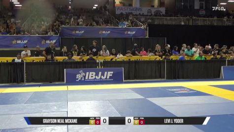 Grayson Neal McKane vs Levi J. Yoder 2026 Pan Kids Jiu-Jitsu IBJJF Championship