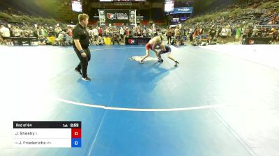 120 lbs Rnd Of 64 - John Sheehy, IL vs Joel Friederichs, MN