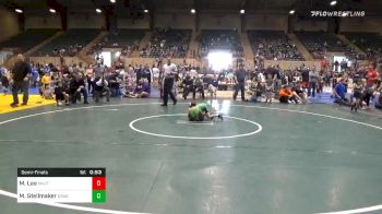 45 lbs Semifinal - Mason Lee, North Hall Jr Trojans vs Max Stellmaker, Dragons Junior Wrestling Club