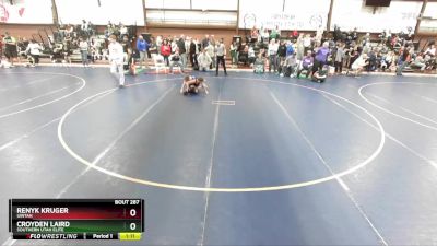 76 lbs 5th Place Match - Renyk Kruger, Uintah vs Croyden Laird, Southern Utah Elite