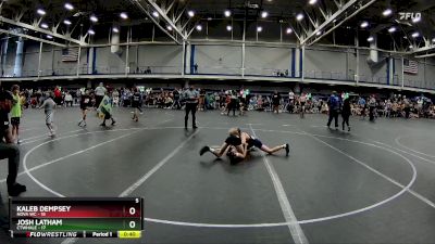 72 lbs Round 1 (10 Team) - Kaleb Dempsey, NOVA WC vs Josh Latham, CTWHALE