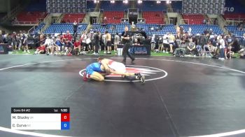152 lbs Cons 64 #2 - Mason Stucky, Oregon vs Christian Curva, North Carolina