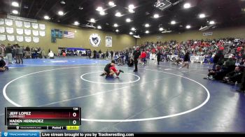 126 lbs Cons. Round 7 - Jeff Lopez, Clovis West vs Haden Hernadez, Marina