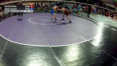 165 lbs Rollins Dixon, South Carolina 1 HS Boys vs Brody Walker, Utah 1 HS Boys