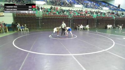 132 lbs Consolation - Hunter Teal, Hanahan vs Zaylan Hall, Broome