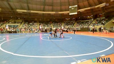 46 lbs Round Of 16 - Baker Johns, Perry Wrestling Academy vs Bentley Story, Noble Takedown Club
