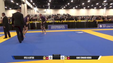 Kane Edward Hobbs vs Kyle A Loftus 2025 World IBJJF Jiu-Jitsu No-Gi Championship