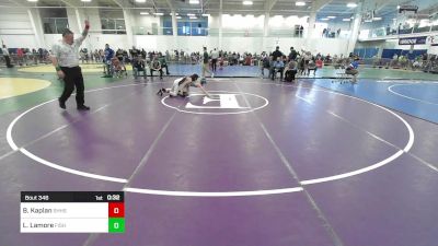 77 lbs Consi Of 8 #1 - Brodie Kaplan, South Hadley vs Leo Lamore, Fisheye WC