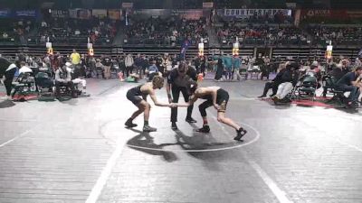 106 lbs Consi Of 4 - Reed Milstead, Orchard South WC vs Nico Patti, Pride Wrestling