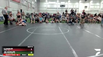 76 lbs Round 6 (8 Team) - Nik Schaller, Revolution Elite vs CJ Fassler, Forge