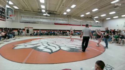 155 lbs Semifinal - Sarah Eddy, Rock Springs vs Sydney Rozell, Moorcroft