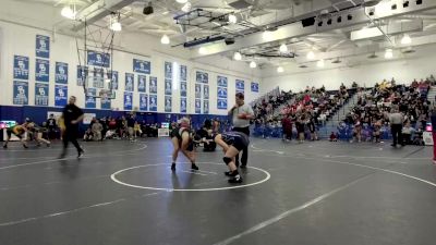 160 lbs Champ. Round 2 - Emma Estrada, Rancho Cucamonga vs Natalie Lopez, Northview