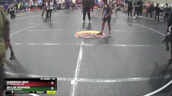 95 lbs Cons. Semi - Anderson Gray, Jet Wrestling Club vs Skyler Edwards, Gaston Grizzlies