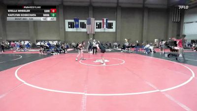 130 lbs Cons. Round 4 - Stella Wheeler, Ozark vs Kaitlynn Kosechata, Randall