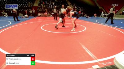 122-131 lbs Rr Rnd 3 - Champ Thompson, HURRICANE WRESTLING ACADEMY vs Hudsyn Russell, Seneca