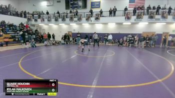 98 lbs Quarterfinal - Rylan Malkovich, Worland Middle School vs Quaide Houchin, Greybull MS