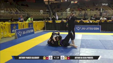 Arthur Da Silva Pimenta vs Anthony Parker Salisbury 2025 Pan Jiu Jitsu IBJJF Championship