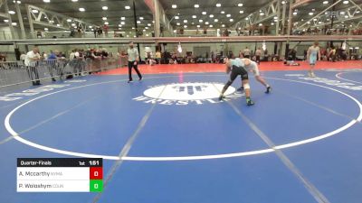 145A lbs Quarterfinal - Andrew Mccarthy, Nyma vs Pat Woloshym, Council Rock South